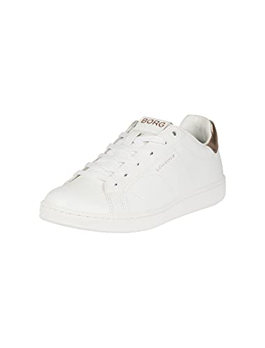 Björn Borg Footwear Damen T305-CLS-BTM-W Sneaker, White, 41 EU von Björn Borg