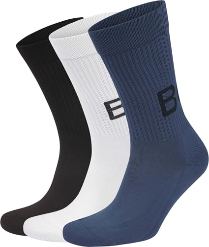 Björn Borg 3-Pack Core Crew Socken Mehrfarbig - Grösse 41-45 - Herren - Bekleidung - Mode von Björn Borg