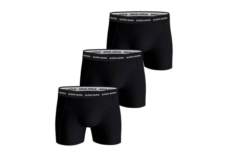 Björn Borg Boxer Herren Boxershort 3er Pack Baumwollmischung (Packung, 3er Pack) von Björn Borg