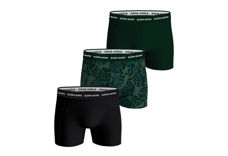 Björn Borg Boxer Herren Boxershort 3er Pack Baumwollmischung (Packung, 3er Pack) von Björn Borg