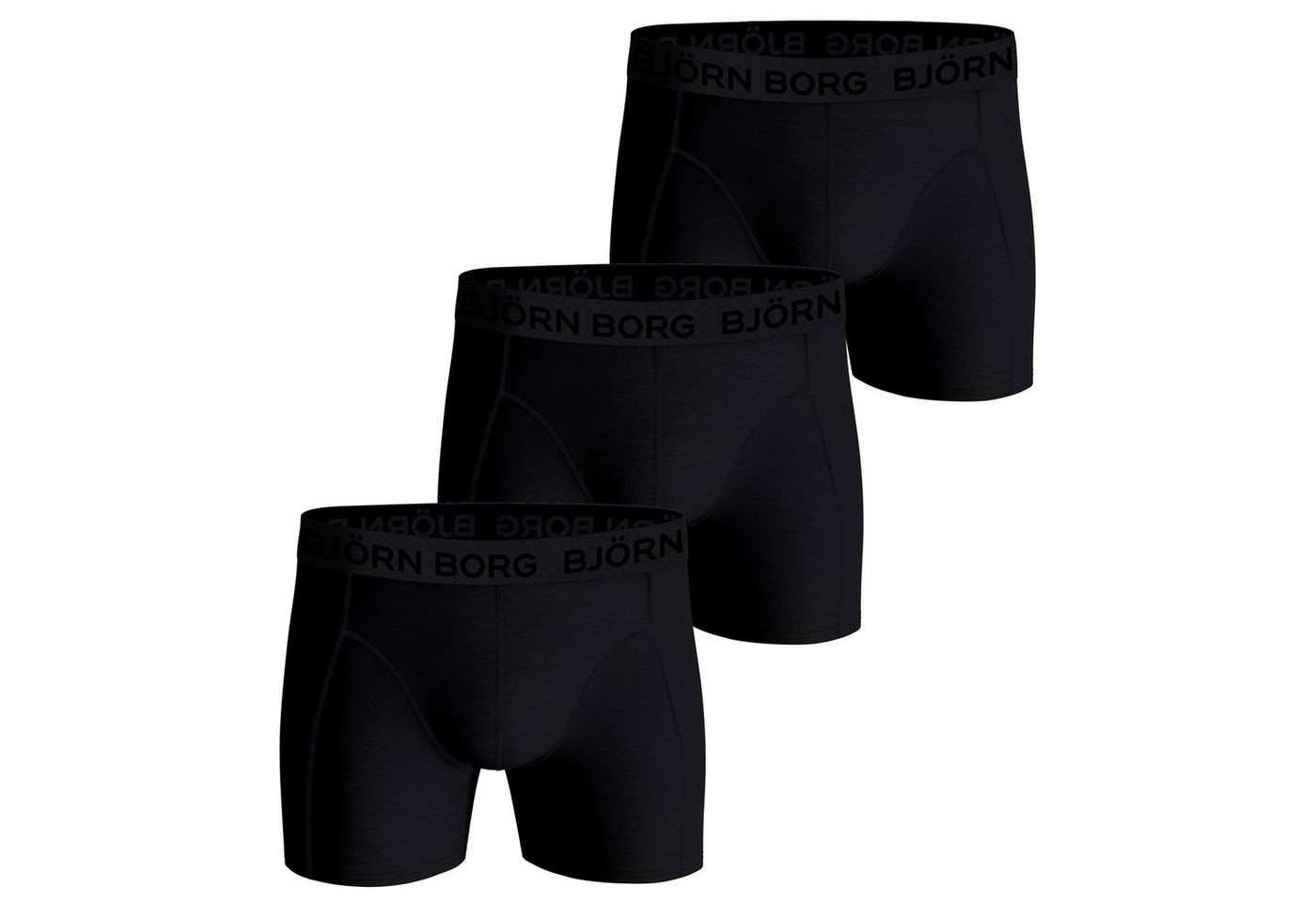 Björn Borg Boxer Herren Boxershorts, 3er Pack - Cotton Stretch von Björn Borg