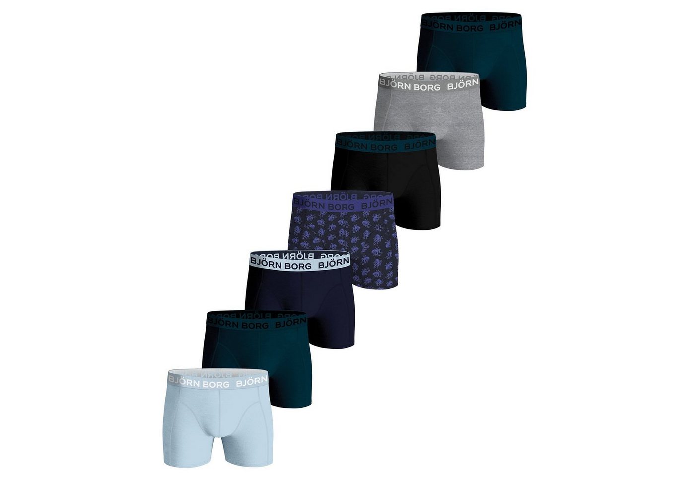 Björn Borg Boxer Herren Boxershorts, 7er Pack - Cotton Stretch von Björn Borg