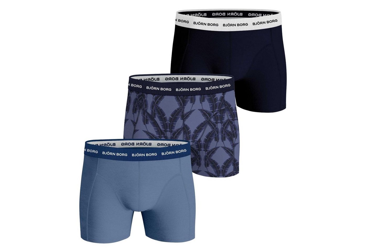 Björn Borg Boxer Herren Boxershorts 3er Pack - Cotton Stretch von Björn Borg