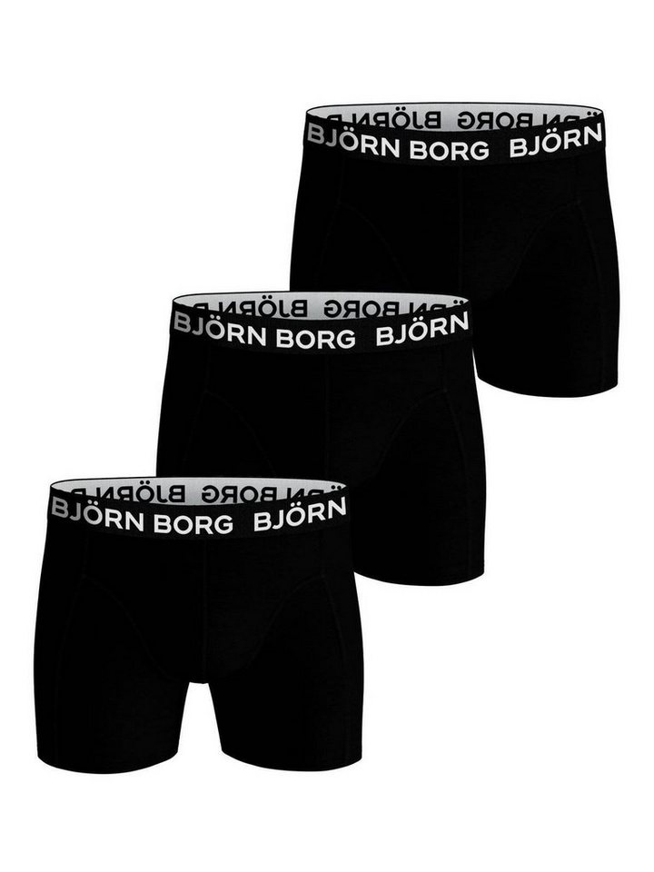 Björn Borg Boxer Herren Boxershorts 3er Pack - Pants, Cotton von Björn Borg