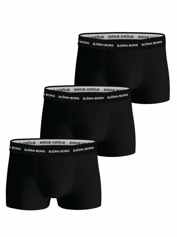 Björn Borg Boxer Herren Trunks, 3er Pack - Unterhose, Shorts von Björn Borg