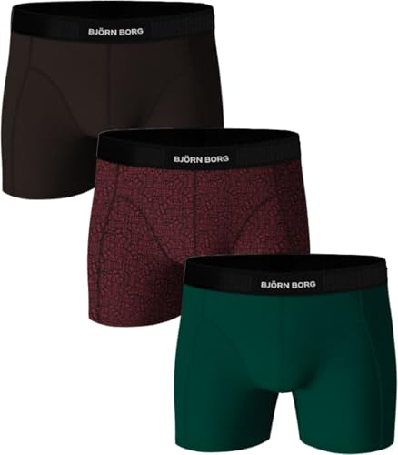 Björn Borg Boxers Premium Cotton Stretch 3-Pack Multicolour - Grösse L - Herren - Bekleidung - Body-fit - Stretch - Perfekt für Herbst und Winter Björn Borg Boxers Premium Cotton Stretch 3-Pack Multicolour - Grösse L - Herren - Bekleidung - Body-fit - Stretch - Perfekt für Herbst und Winter von Björn Borg