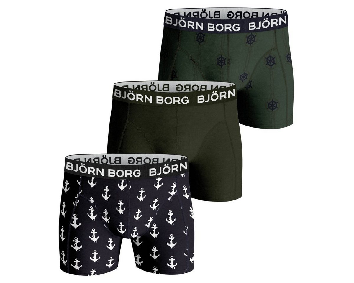 Björn Borg Boxershorts Anchor Sammy 3er Pack Herren (3-St) von Björn Borg