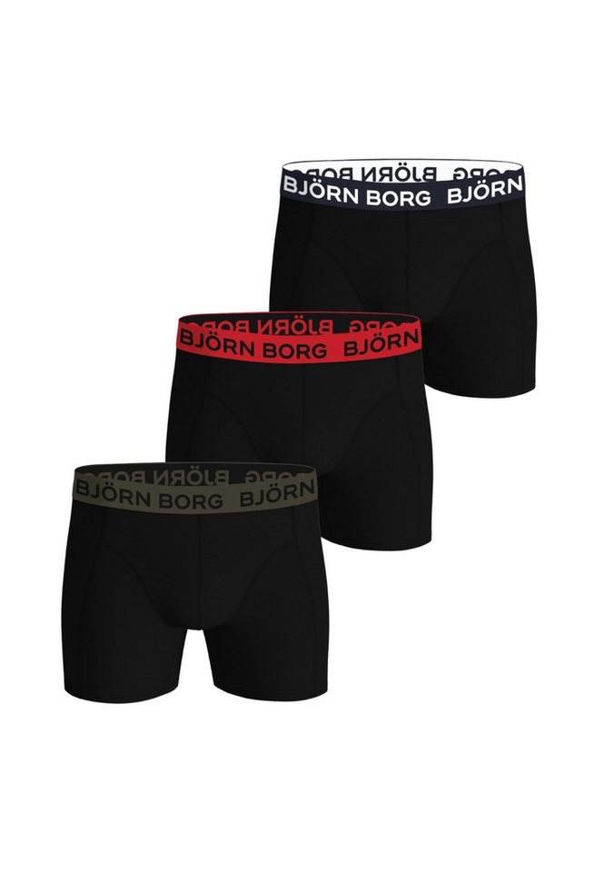 Björn Borg Boxershorts Boxershorts 3 Pack COTTON STRETCH BOXER (3-St) von Björn Borg