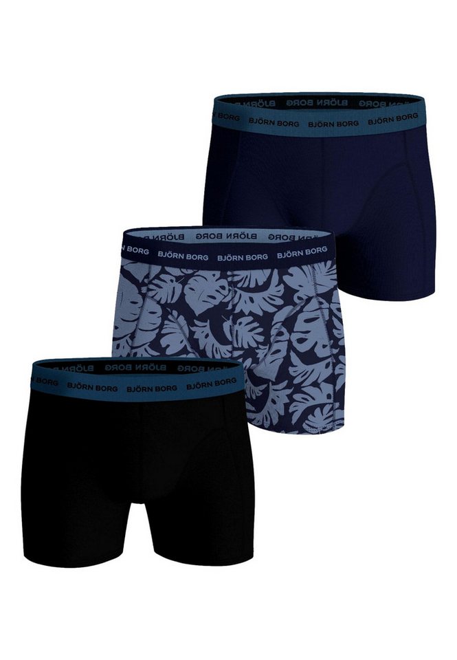 Björn Borg Boxershorts Boxershorts Unterhosen Stretch Boxer 3-pack (3-St) von Björn Borg