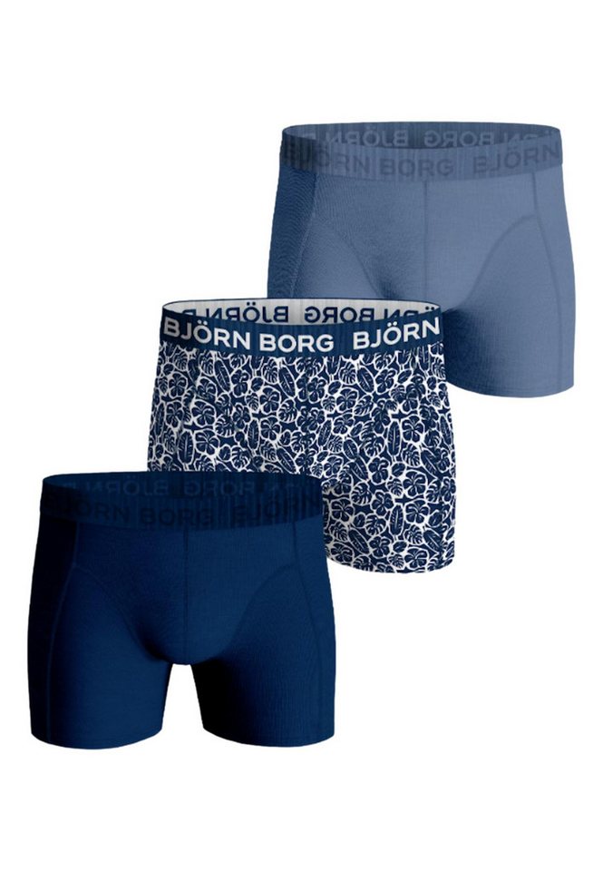 Björn Borg Boxershorts Boxershorts Unterhosen Stretch Boxers 3-pack (3-St) von Björn Borg