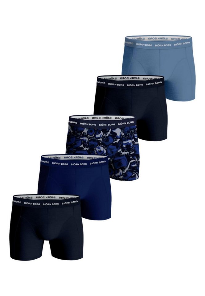 Björn Borg Boxershorts Boxershorts Unterhosen Stretch Boxers 5-pack (5-St) von Björn Borg