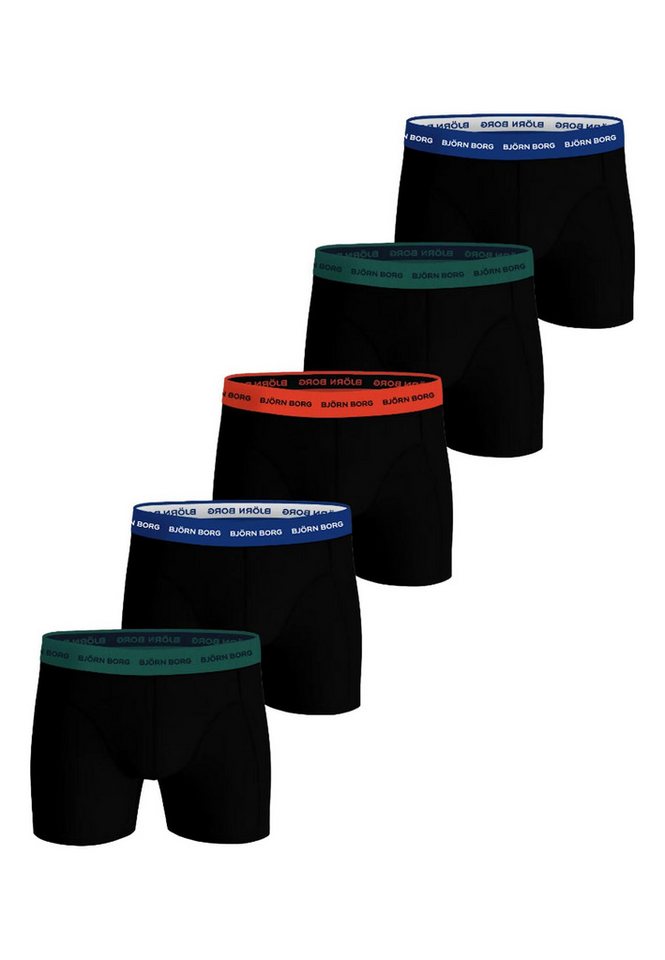 Björn Borg Boxershorts Boxershorts Unterhosen Stretch Boxers 5-pack (5-St) von Björn Borg