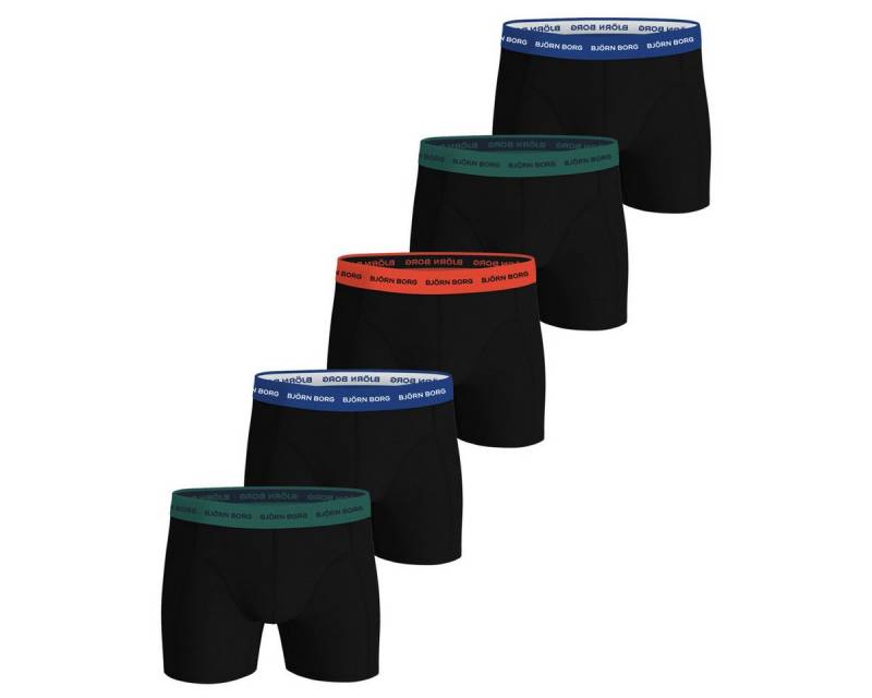 Björn Borg Boxershorts Cotton Stretch Boxer 5er Pack Herren (5-St) von Björn Borg