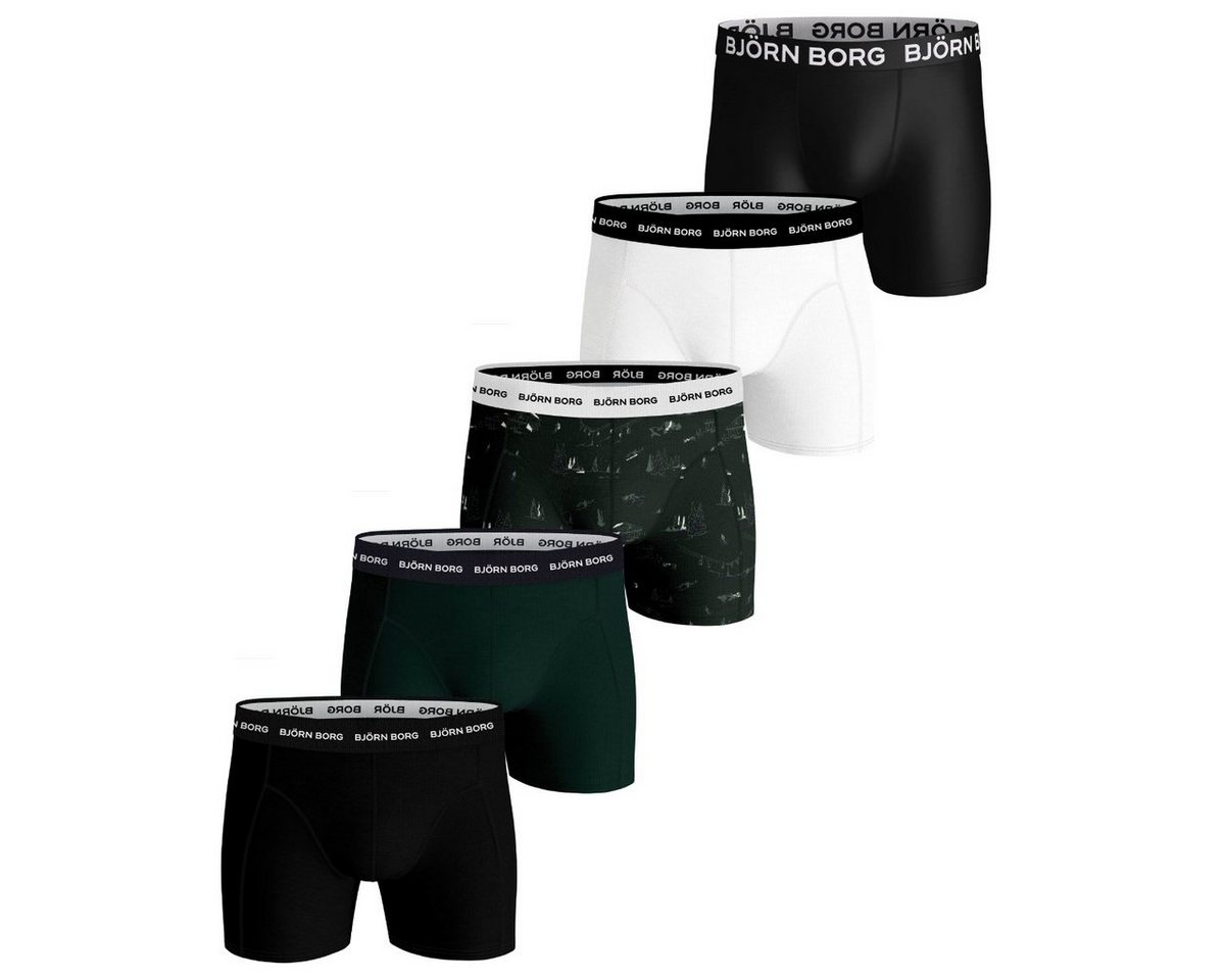 Björn Borg Boxershorts Essential Boxer 5er Pack Herren (5-St) von Björn Borg