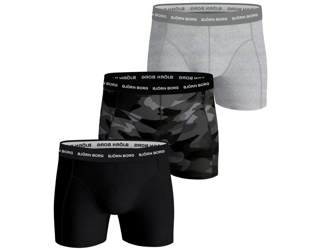 Björn Borg Boxershorts Shadeline Essential 3er Pack Herren (3-St) von Björn Borg