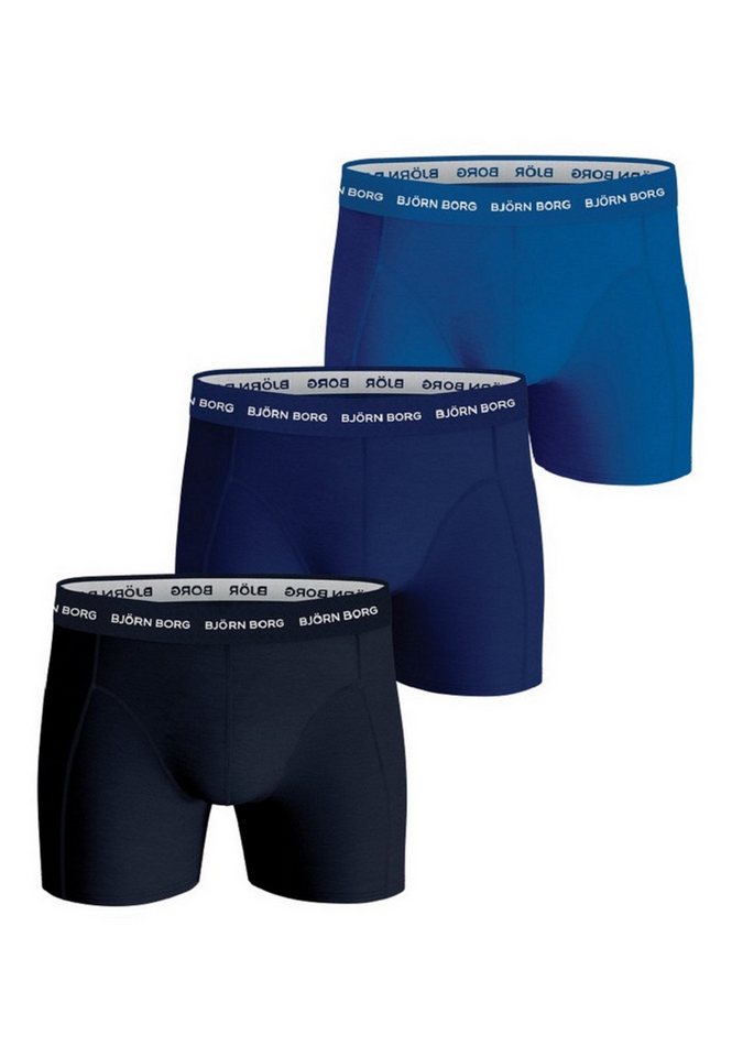 Björn Borg Boxershorts Shorts 3 Pack SOLID ESSENTIAL SHORT Boxer (3-St) von Björn Borg