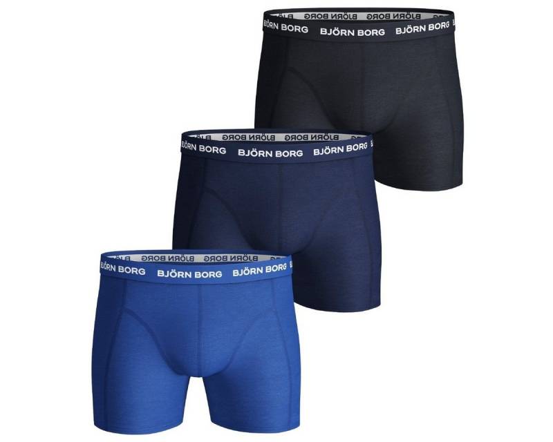 Björn Borg Boxershorts Solid Essential 3er Pack Herren (3-St) von Björn Borg