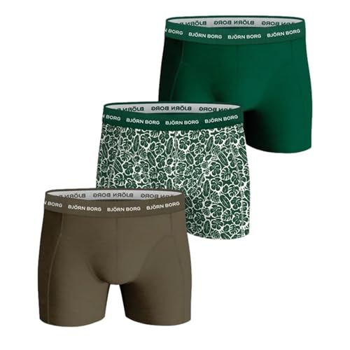 Björn Borg | Cotton Stretch Boxer 3P, Boxershorts für Herren, Multipacks erhältlich, Größe S von Björn Borg