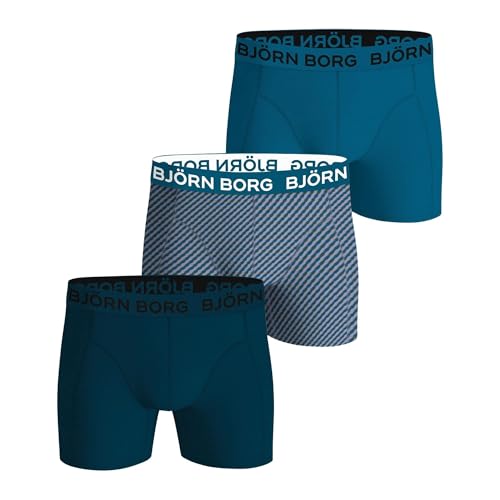 Björn Borg Cotton Stretch Boxershorts Herren (3-pack) - L von Björn Borg