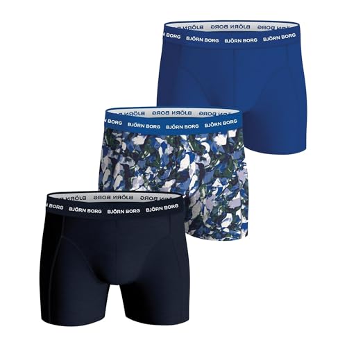 Björn Borg Cotton Stretch Boxershorts Herren (3-pack) - L von Björn Borg