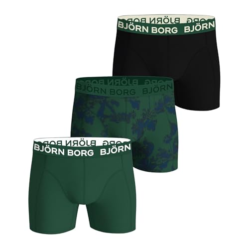 Björn Borg Cotton Stretch Boxershorts Herren (3-Pack) - XXL von Björn Borg