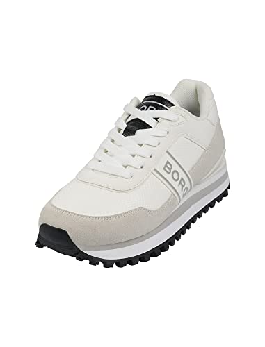 Björn Borg Footwear Damen R2000-EXT-W Sneaker, White, 39 EU von Björn Borg