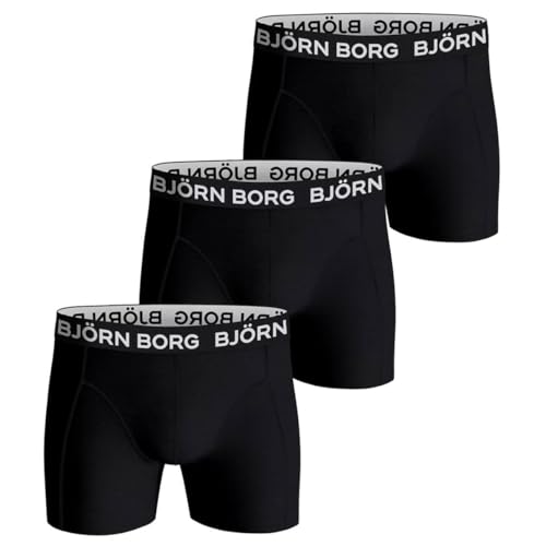 Björn Borg Herren Essential Boxer 3P Retroshorts, Multipack 1, M (3er Pack) von Björn Borg