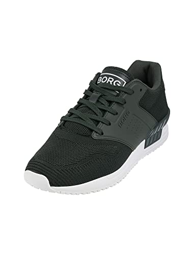 Björn Borg Herren R140-KNT-M Sneaker, Green, 46 EU von Björn Borg