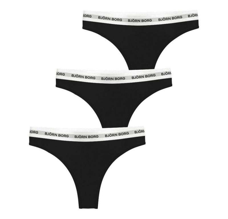 Björn Borg String Logo Thong 3P Björn Borg String Logo Thong 3P von Björn Borg