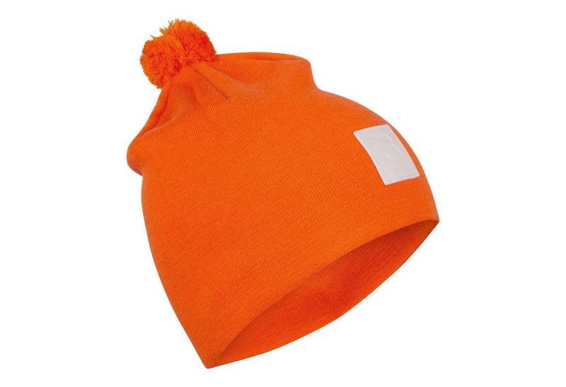 DAEHLIE Bommelmütze Hat Tradition mit Logo-Patch von DAEHLIE