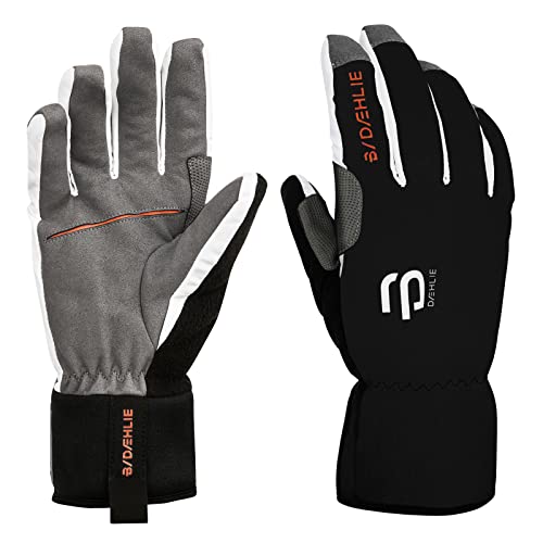 Daehlie Glove Active Schwarz - Thinsulate™ Warmer komfortabler Allround-Langlaufhandschuh, Größe 10 - Farbe Black - Snow von B DÆHLIE