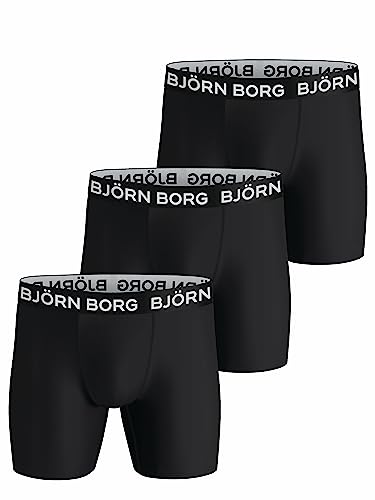 Björn Borg Performance Boxershorts Herren (3-pack) - XXL von Björn Borg