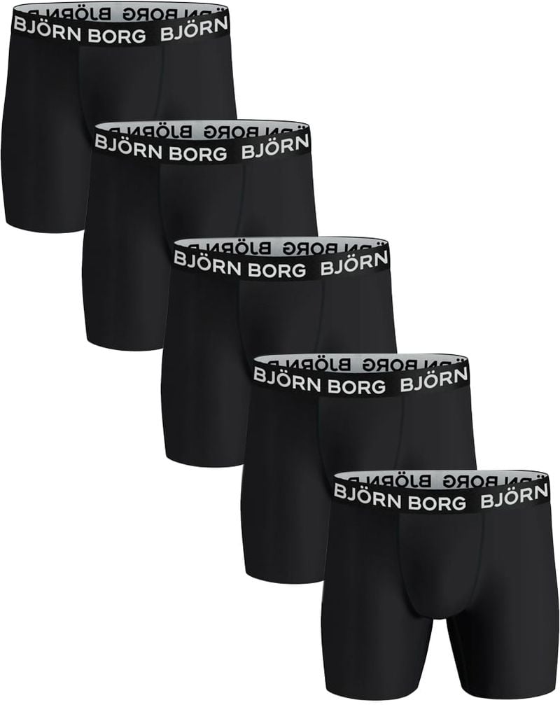 Björn Borg Shorts 5er-Pack Performance - Größe S von Bjorn Borg