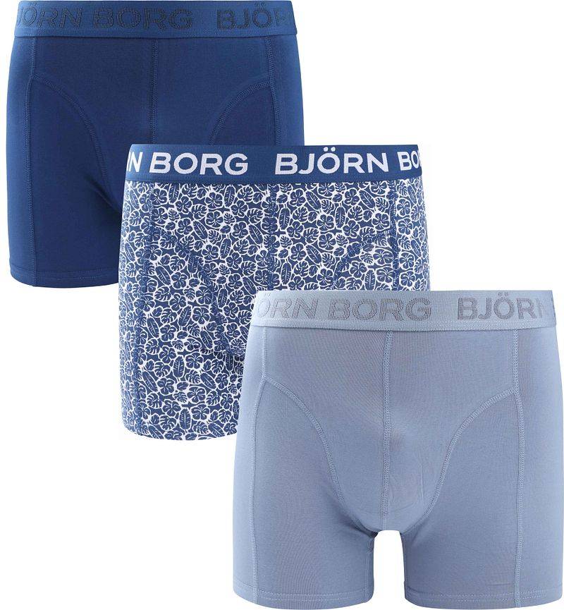 Bjorn Borg Boxers 3Pack Stretch Blau - Größe XL von Bjorn Borg