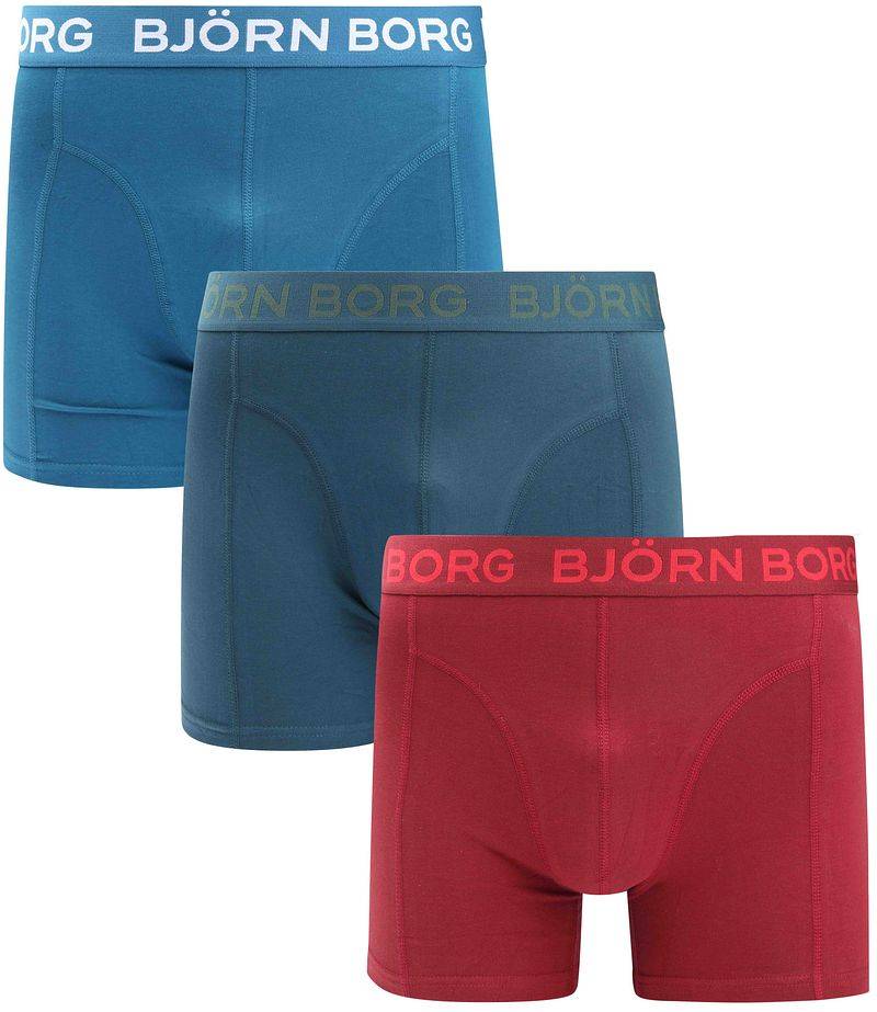Bjorn Borg Boxers 3Pack Stretch Multicolour  - Größe XL von Bjorn Borg