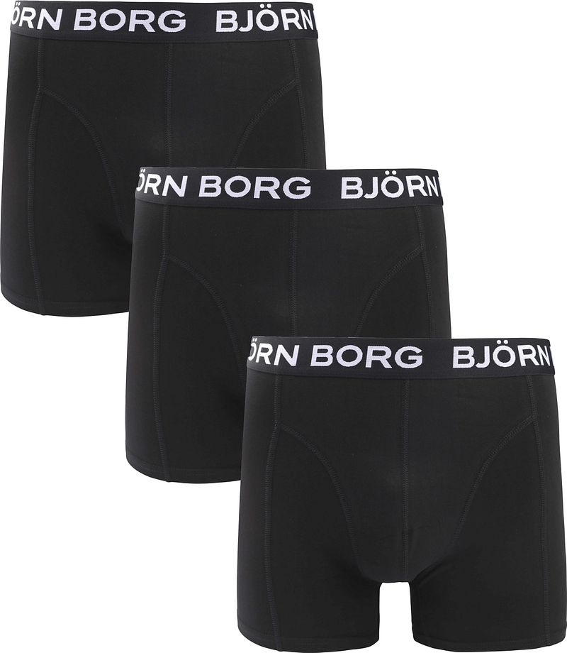 Bjorn Borg Boxers Cotton Stretch 3-Pack Schwarz - Größe M Bjorn Borg Boxers Cotton Stretch 3-Pack Schwarz - Größe M von Bjorn Borg