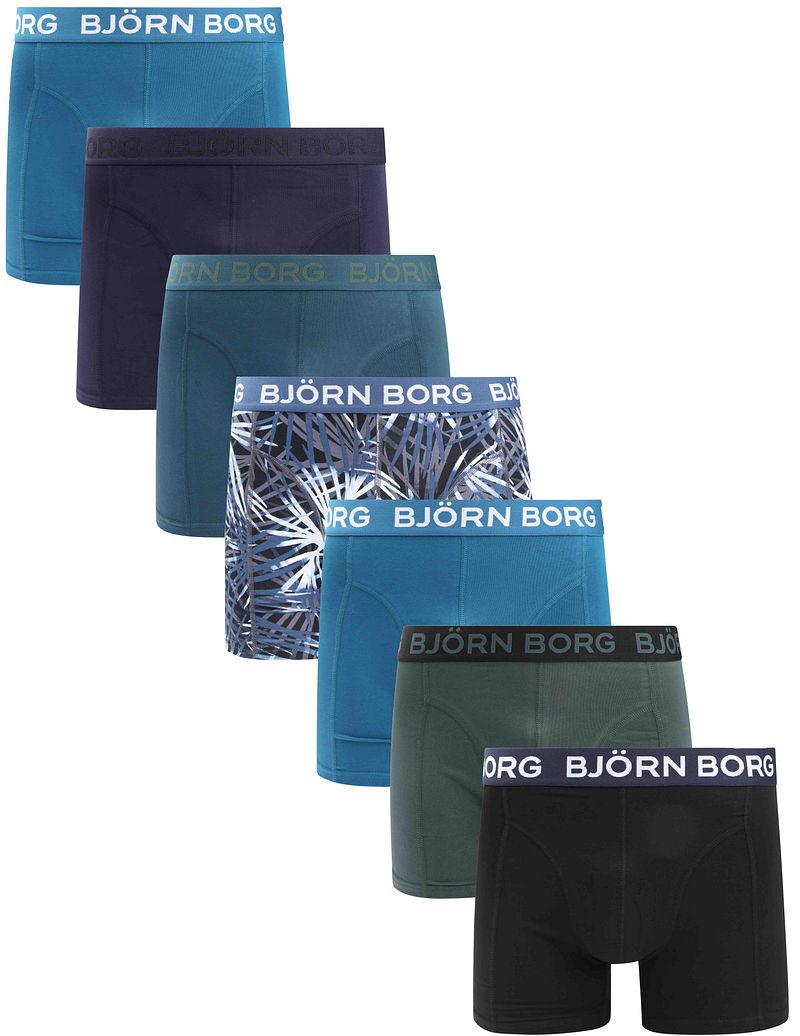 Bjorn Borg Boxers Cotton Stretch 7-Pack Multicolour - Größe M von Bjorn Borg