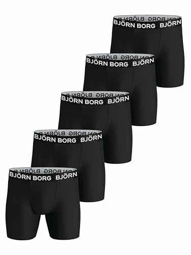 Björn Borg Performance Boxershorts Herren (5-pack) - S von Björn Borg