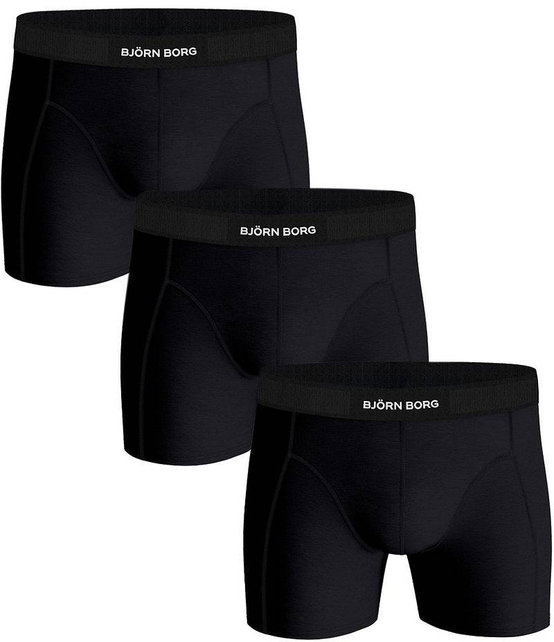 Bjorn Borg Shorts Premium 3er Pack Black - Größe XXL Bjorn Borg Shorts Premium 3er Pack Black - Größe XXL von Bjorn Borg