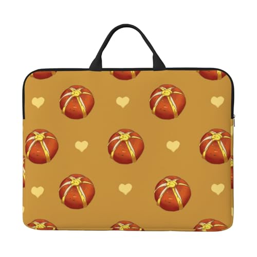 Bjyccar Buttered Bread Laptoptasche mit stoßfestem Futter und tragbarem Design, geeignet für Business und den täglichen Gebrauch. von Bjyccar