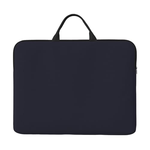Bjyccar Einfarbige, schwarze Laptoptasche mit stoßfestem Futter und tragbarem Design, geeignet für Business und den täglichen Gebrauch. von Bjyccar