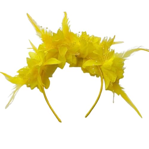 Feder Kopfschmuck Haarreif Vogel Karneval Haarschmuck Bunte Haarreifen Fascinator Regenbogen Papagei Federschmuck Brasilien Kostüm für Ostertag Hochzeit Carnival Party Feder Kopfschmuck Haarreif Vogel Karneval Haarschmuck Bunte Haarreifen Fascinator Regenbogen Papagei Federschmuck Brasilien Kostüm für Ostertag Hochzeit Carnival Party von Bkazwe
