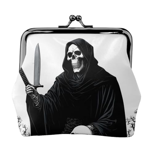 Halloween beweglicher Skelett-Totenkopf-Druck, vielseitige Münzgeldbörse, exquisite Mini-Geldbörse, niedliche Kleingeldtasche für jeden Anlass Halloween beweglicher Skelett-Totenkopf-Druck, vielseitige Münzgeldbörse, exquisite Mini-Geldbörse, niedliche Kleingeldtasche für jeden Anlass von Bkdogkt