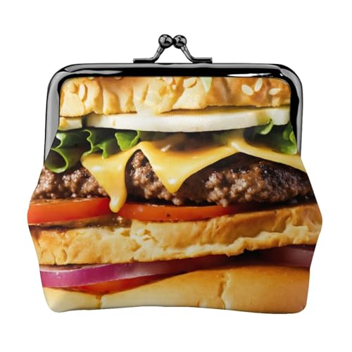 Lebensmittel-Muster, lustiger Druck, vielseitige Münzbörse, exquisite Mini-Geldbörse, niedlicher Kleingeldbeutel für jeden Anlass von Bkdogkt