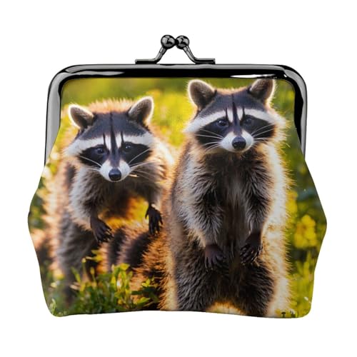 Niedlicher Waschbär-Druck, vielseitige Münzbörse, exquisite Mini-Geldbörse, niedlicher Kleingeldbeutel für jeden Anlass Niedlicher Waschbär-Druck, vielseitige Münzbörse, exquisite Mini-Geldbörse, niedlicher Kleingeldbeutel für jeden Anlass von Bkdogkt