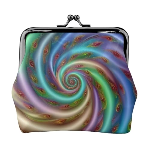 Vielseitige Münzbörse mit Batikdruck, exquisite Mini-Geldbörse, niedlicher Kleingeldbeutel für jeden Anlass von Bkdogkt