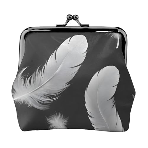 Vielseitige Münzbörse mit Federdruck, exquisite Mini-Geldbörse, niedliches Kleingeldfach für jeden Anlass von Bkdogkt