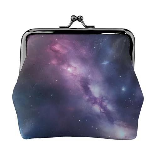 Vielseitige Münzbörse mit Galaxie-Druck, exquisite Mini-Geldbörse, niedliches Kleingeldfach für jeden Anlass von Bkdogkt