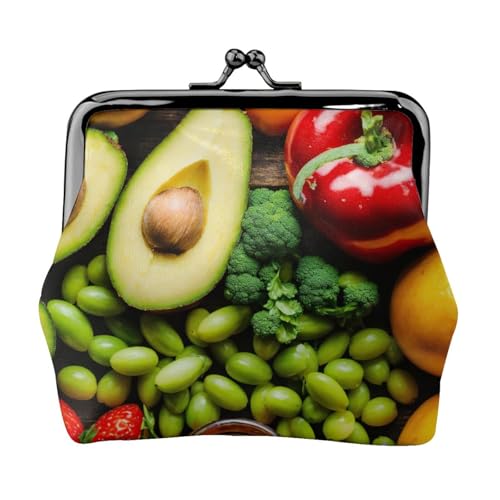 Vielseitige Münzbörse mit Gemüse- und Obstdruck, exquisite Mini-Geldbörse, niedlicher Kleingeldbeutel für jeden Anlass Vielseitige Münzbörse mit Gemüse- und Obstdruck, exquisite Mini-Geldbörse, niedlicher Kleingeldbeutel für jeden Anlass von Bkdogkt