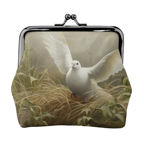 Vielseitige Münzbörse mit Gras- und Tauben-Druck, exquisite Mini-Geldbörse, niedliches Kleingeldfach für jeden Anlass Vielseitige Münzbörse mit Gras- und Tauben-Druck, exquisite Mini-Geldbörse, niedliches Kleingeldfach für jeden Anlass von Bkdogkt